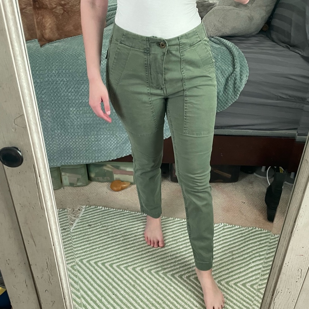 J Crew Army Green pants